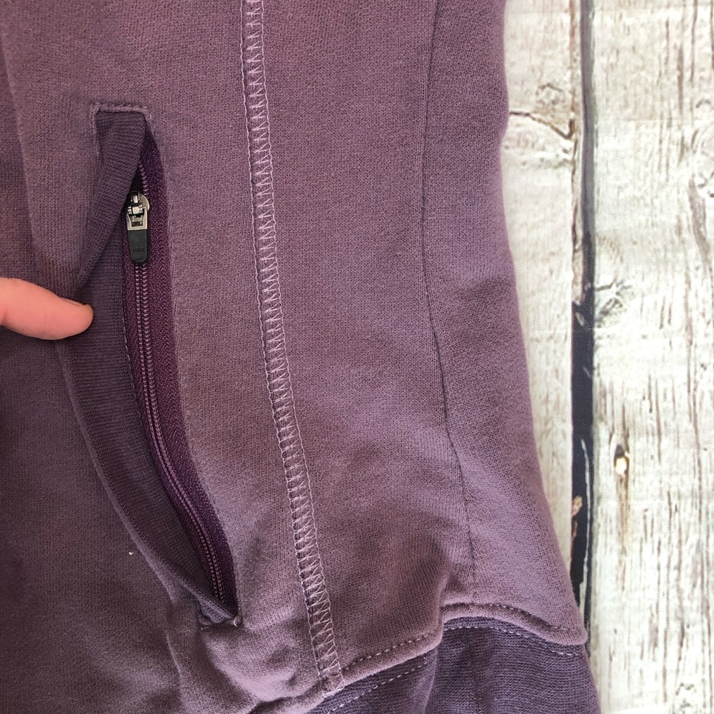 Horny Toad Purple Full Zip Sweatshirt - Picture 3 of 8